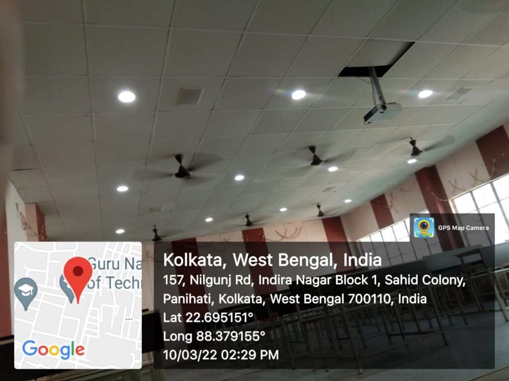 LED Lights in Classrooms in 3RD floor