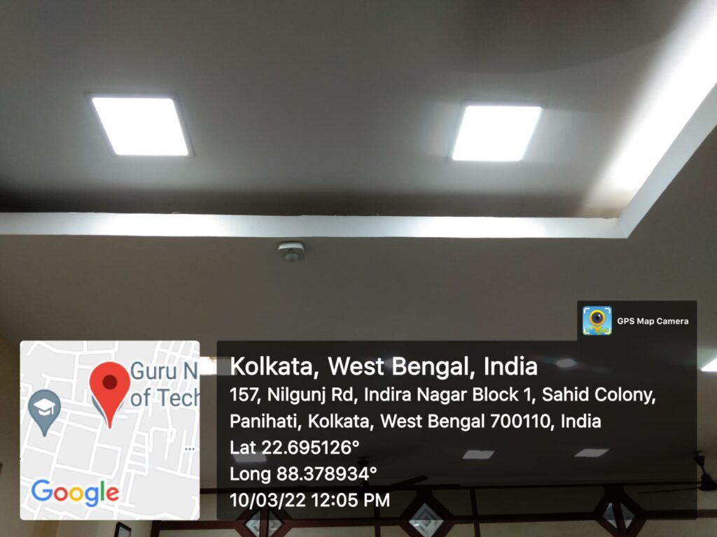 LED Lights in conference hall