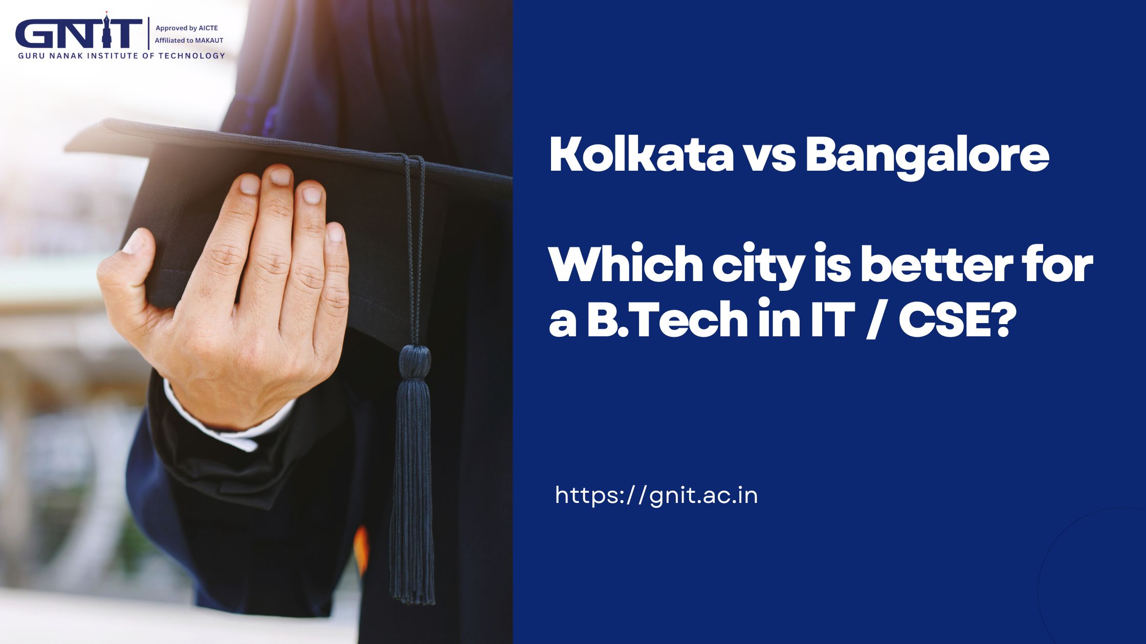Which city is better for a B.Tech in IT CSE